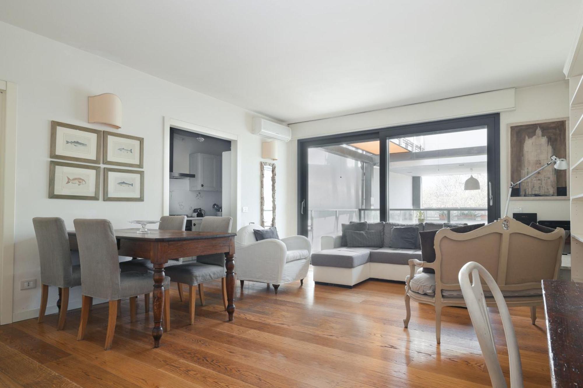 דירות מילאנו Joivy Delightful Family Flat With Terrace מראה חיצוני תמונה